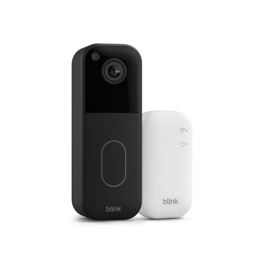 Blink Video Doorbell (All-New) – Head-to-Toe HD, 2-Year Battery, Sync Module Core – Black