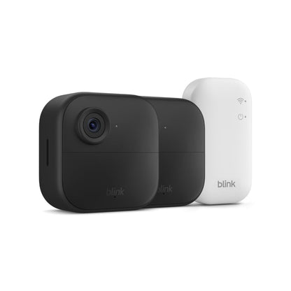 Blink Outdoor 4 – 1080p Wireless Security Cameras (2-Camera System, 2-Year Battery, Sync Module Core)