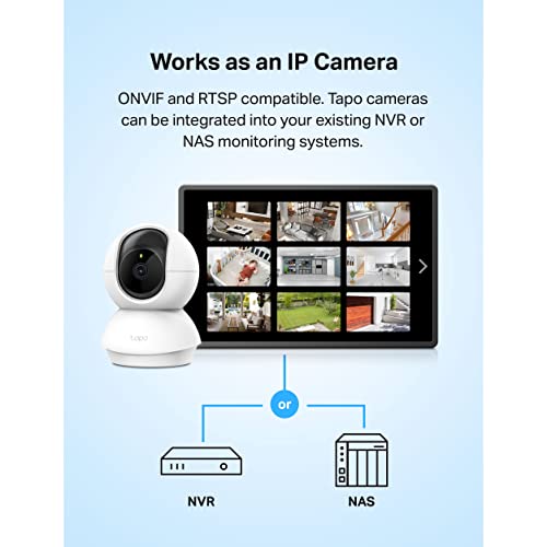 TP-Link Tapo C210 – 2K Pan/Tilt Indoor WiFi Security Camera (360° Tracking)