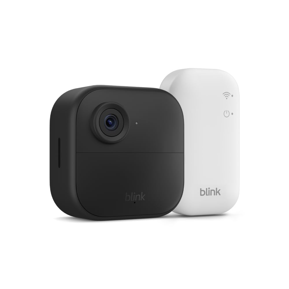 Blink Outdoor 4 – 1080p Wireless Security Cameras (2-Camera System, 2-Year Battery, Sync Module Core)
