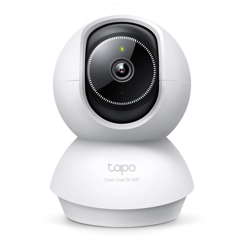 TP-Link Tapo C210 – 2K Pan/Tilt Indoor WiFi Security Camera (360° Tracking)