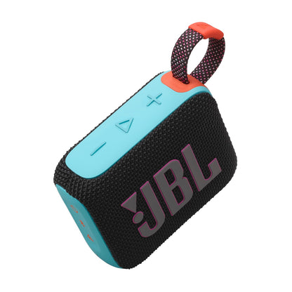 JBL Go 4 – Ultra-Portable Waterproof Bluetooth Speaker (Black)