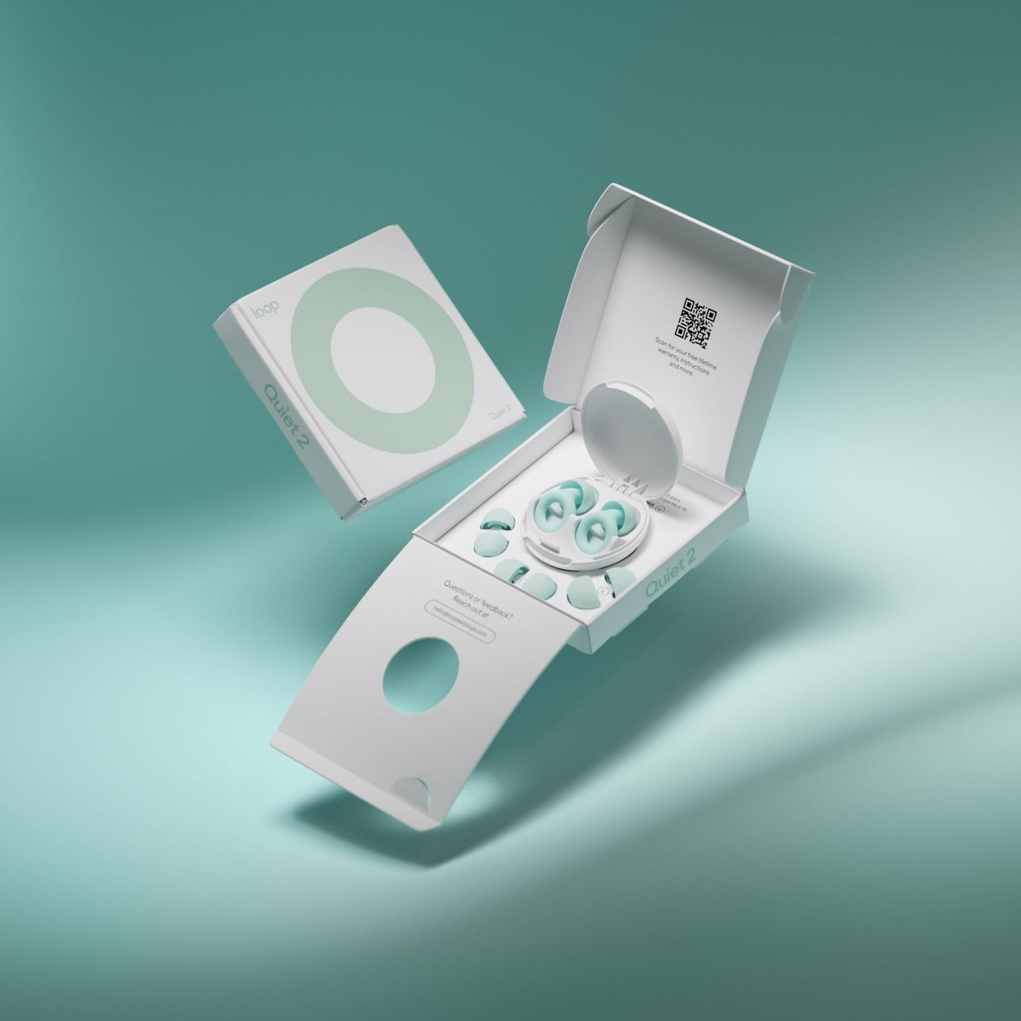 Loop Quiet 2 – Ultra-Comfort Noise-Reducing Earplugs (24dB)