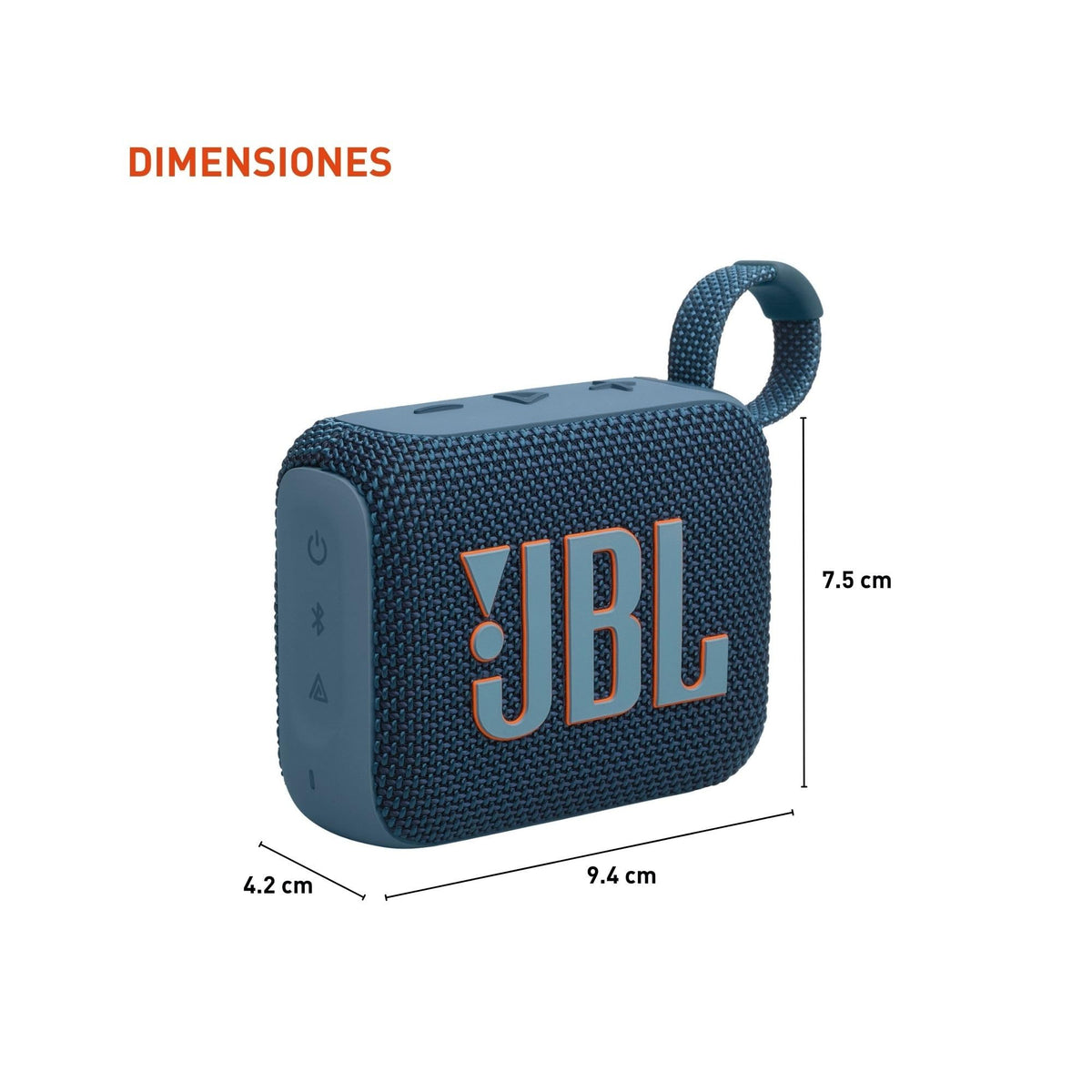 JBL Go 4 – Ultra-Portable Waterproof Bluetooth Speaker (Black)