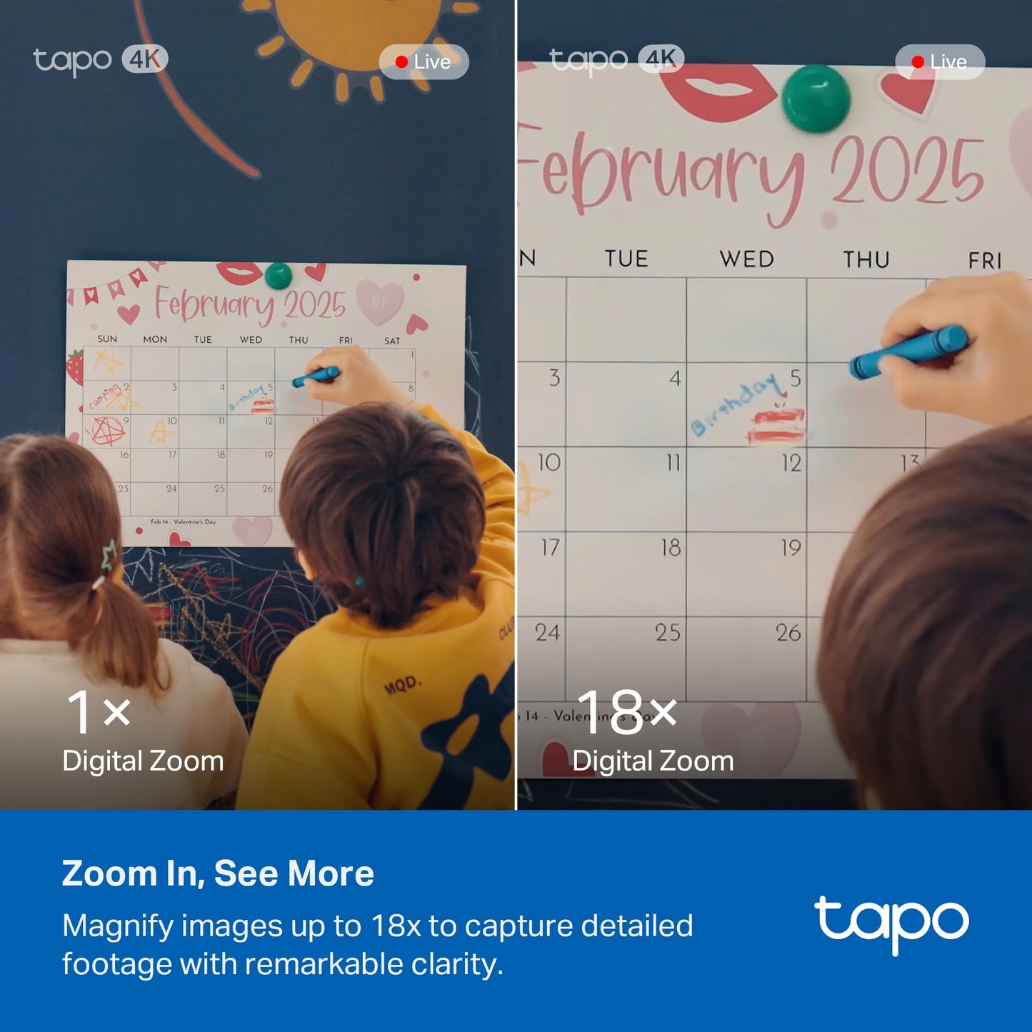 TP-Link Tapo C210 – 2K Pan/Tilt Indoor WiFi Security Camera (360° Tracking)