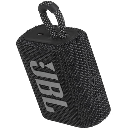 JBL Go 4 – Ultra-Portable Waterproof Bluetooth Speaker (Black)