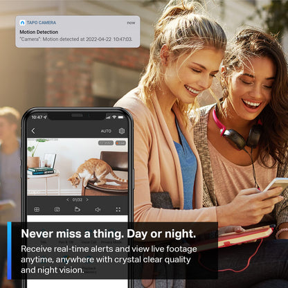 TP-Link Tapo C210 – 2K Pan/Tilt Indoor WiFi Security Camera (360° Tracking)