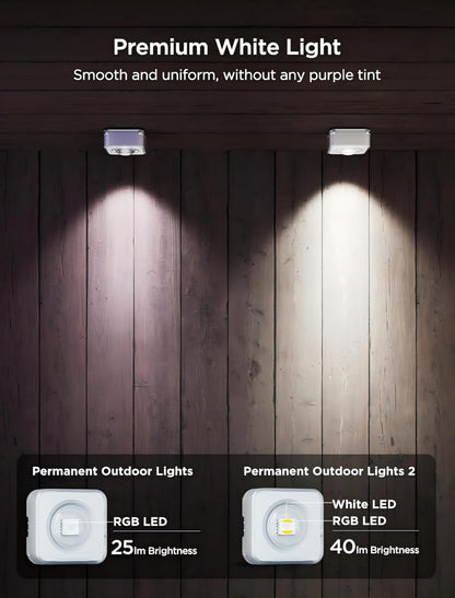 Govee Permanent Outdoor Lights 2 – 150ft RGBIC Waterproof LED Set (108 LEDs, Alexa/Google Compatible)