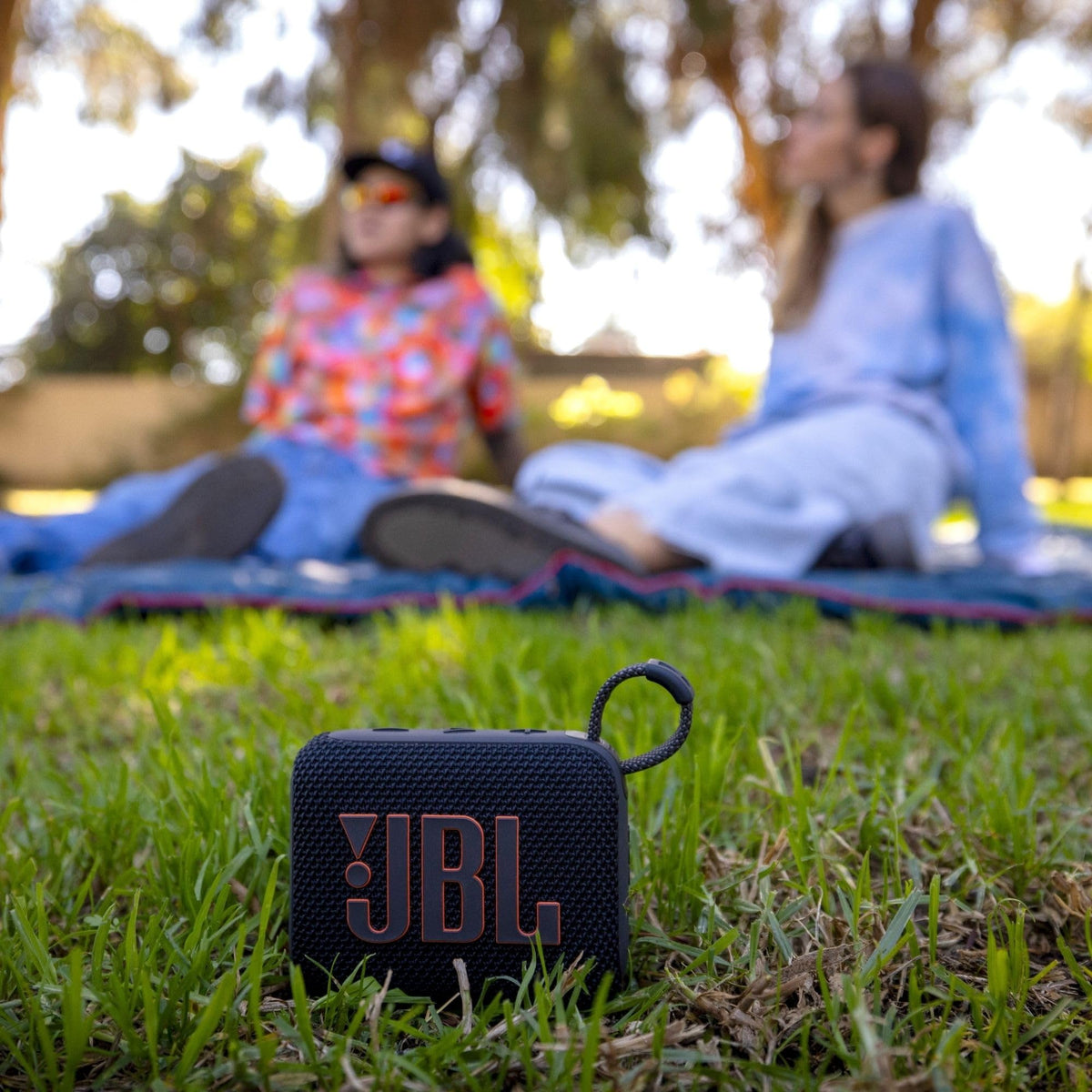 JBL Go 4 – Ultra-Portable Waterproof Bluetooth Speaker (Black)