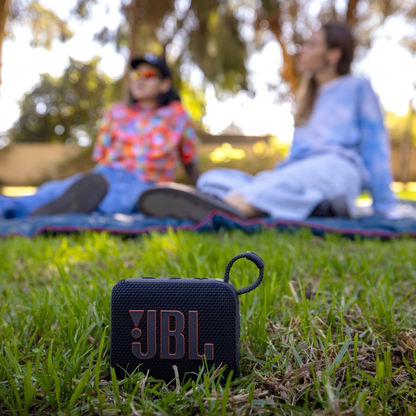 JBL Go 4 – Ultra-Portable Waterproof Bluetooth Speaker (Black)