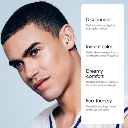 Loop Quiet 2 – Ultra-Comfort Noise-Reducing Earplugs (24dB)