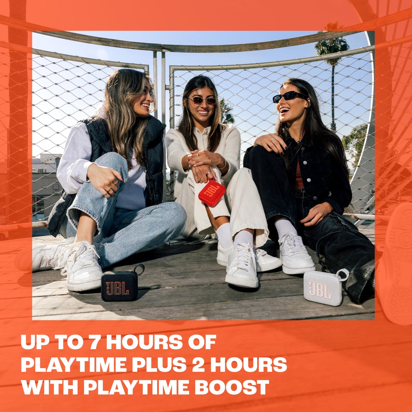 JBL Go 4 – Ultra-Portable Waterproof Bluetooth Speaker (Black)